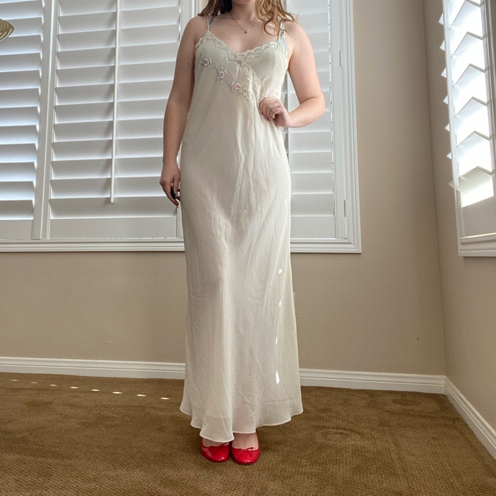 Vintage long slip dress
